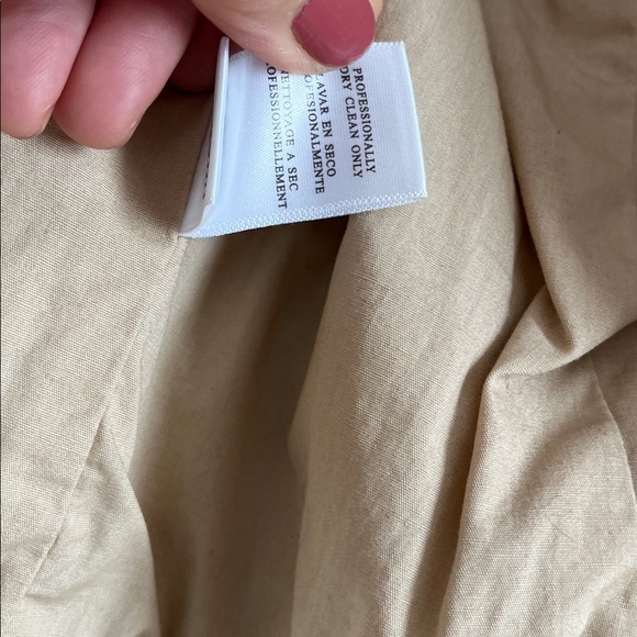 BCBGMAXAZRIA Leather Cream Women Jacket Sz.S - Picture 12 of 13